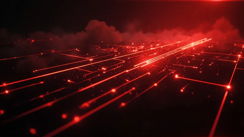 Data visualization showing the interconnected nature of modern national security threats including cyber attacks, disinformation campaigns, insider threats, and infrastructure vulnerabilities